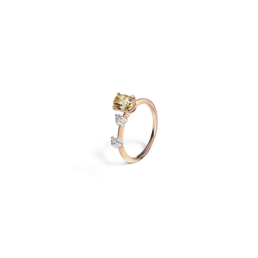 Anello 'Balance' con tormalina BALANCE | AN TORM1LAT G 0,05